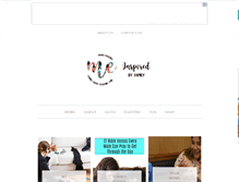 Tablet Screenshot of inspiredbyfamilymag.com